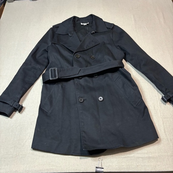 3.1 Phillip Lim For Target Collaboration Men’s Size Small Black Trench Coat - Picture 2 of 6